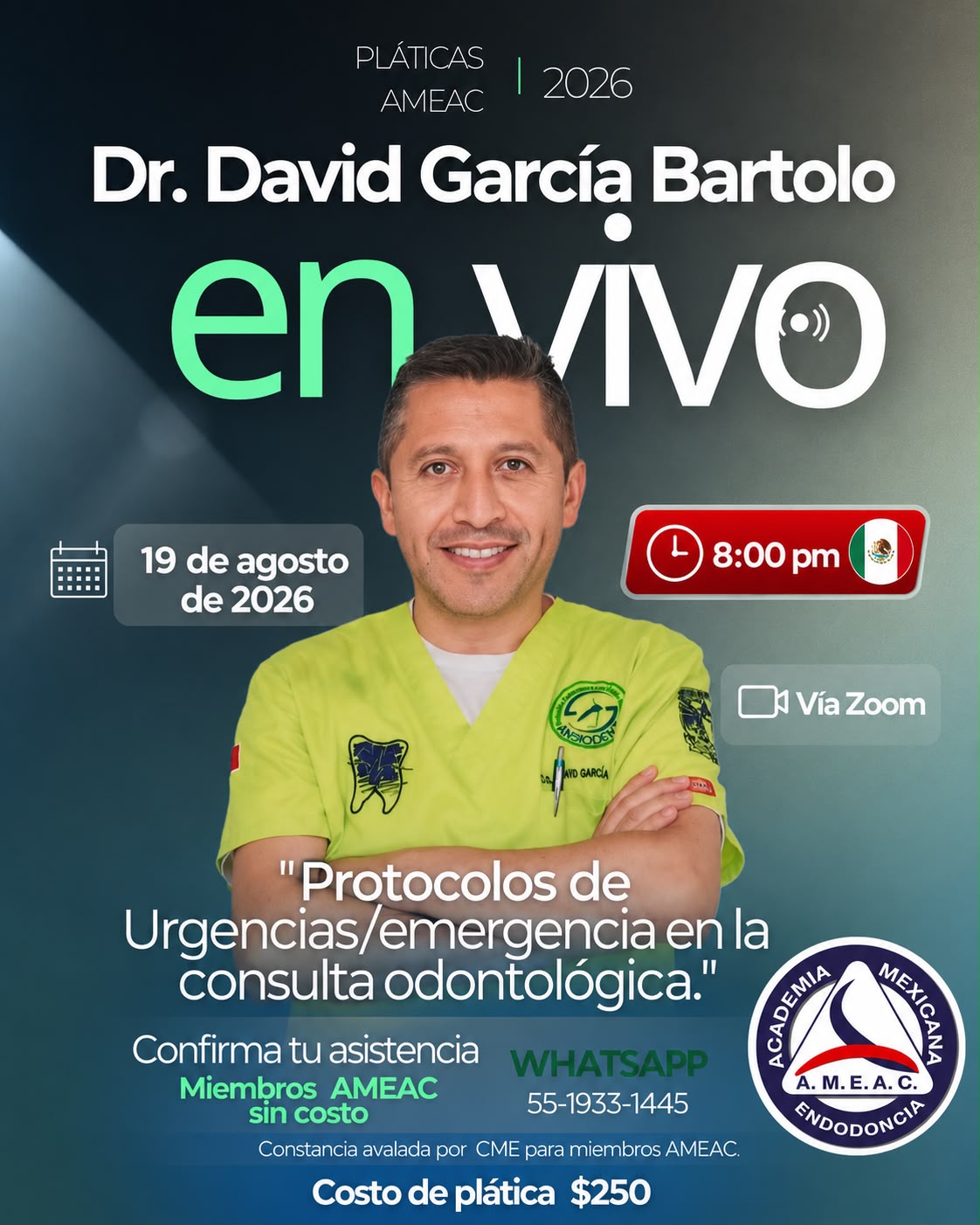 Protocolos de urgencias/emergencia en la consulta odontológica